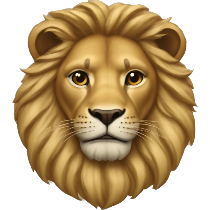 Emoji de león  emoji