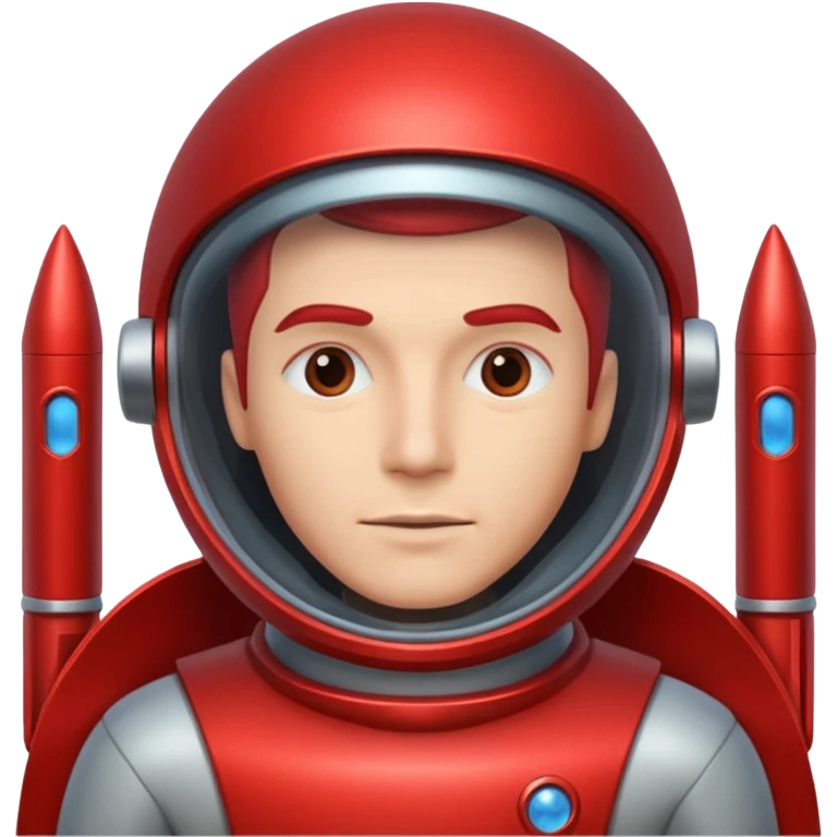 rocket with man inside emoji