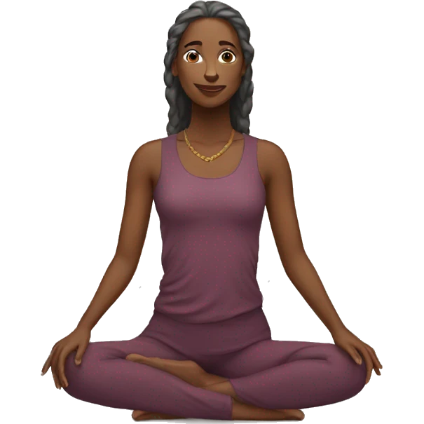 woman ioga emoji