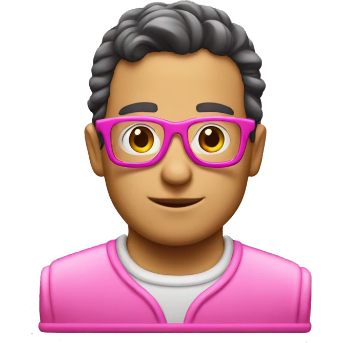 pink geek bar emoji