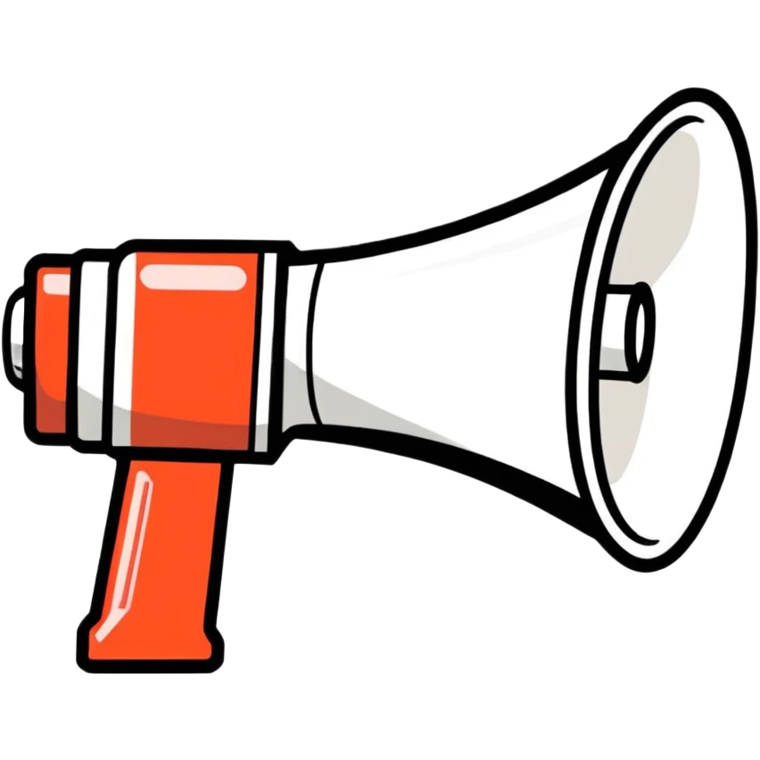 megaphone emoji