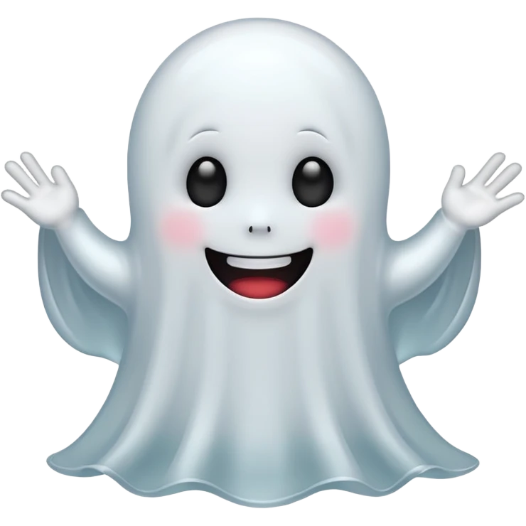 cute ghost emoji