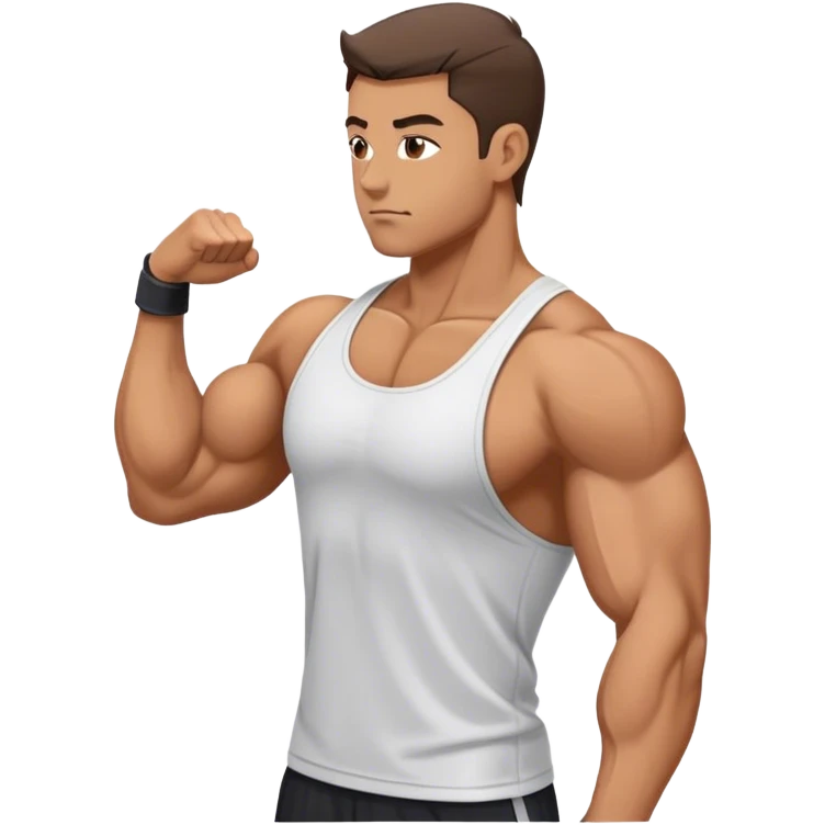 side-view tricep-pushdown emoji