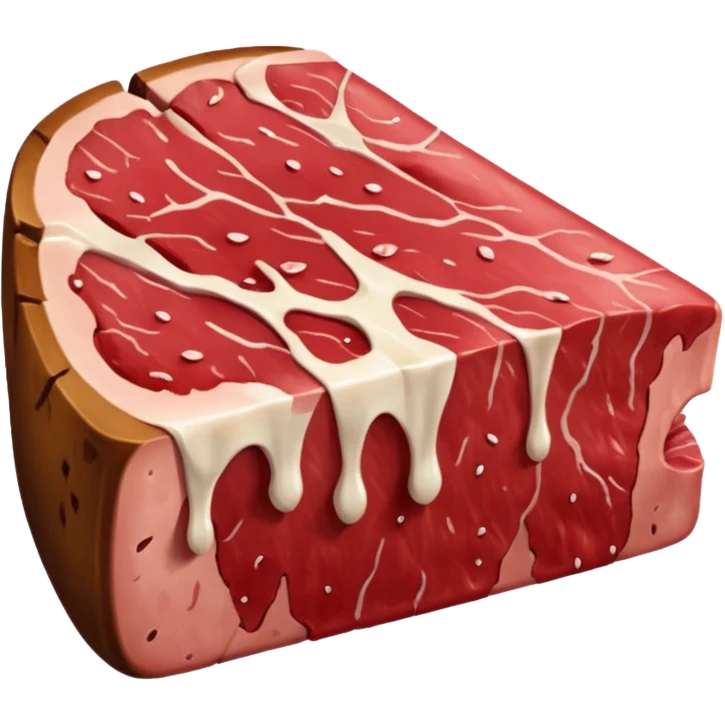 meat red emoji