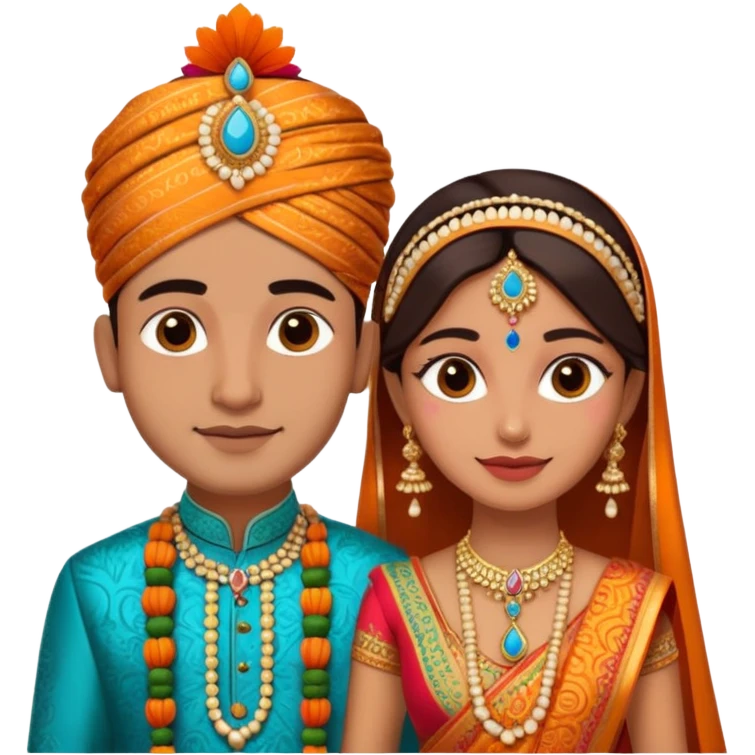 indian marriage emoji