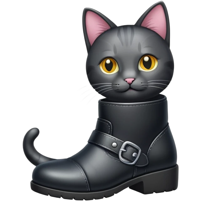 Boots on a cat emoji