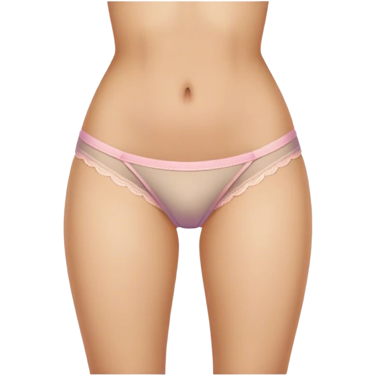 Mulher de calcinha  emoji