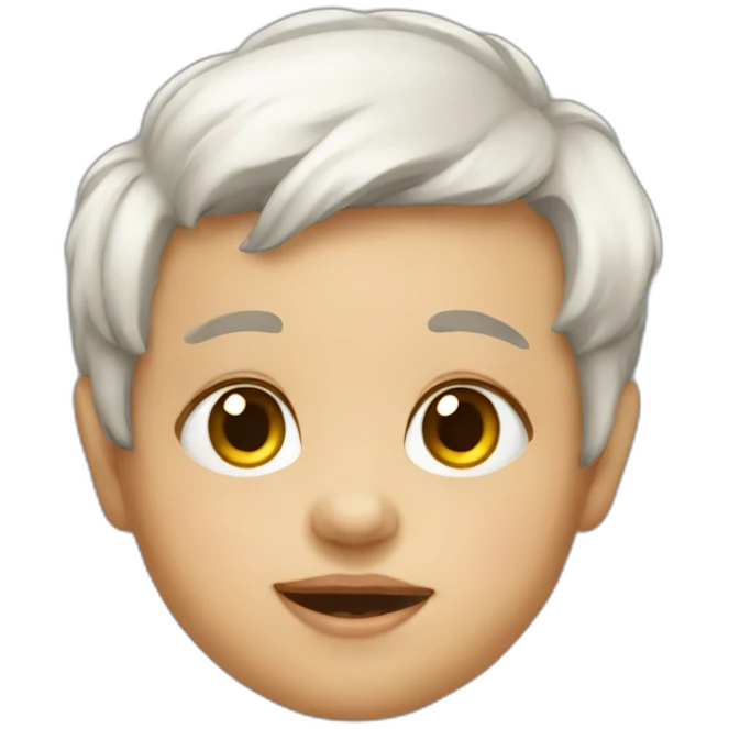 Old baby emoji