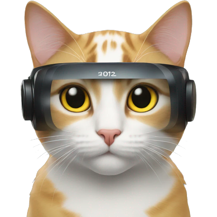 VR cat emoji
