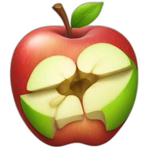 Apple logo emoji
