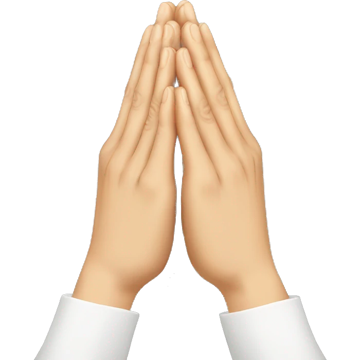 hands pray emoji