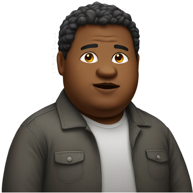 fat person emoji
