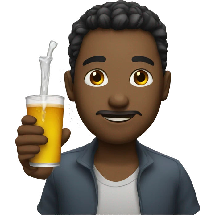 drinking emoji