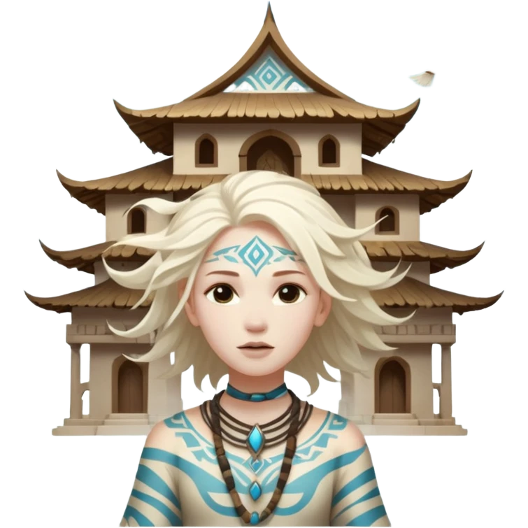 air elemental flying tribe house emoji