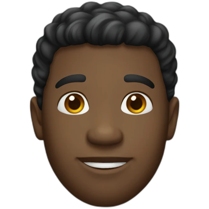 choqué black guy emoji