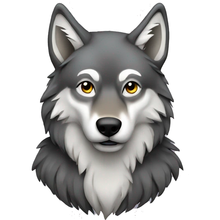 Wolf iphone emoji