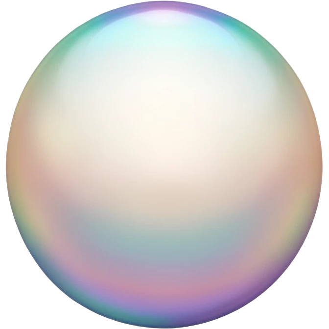 una perla sola sin cara  emoji