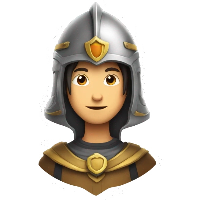 Jaat word in vector shield emoji
