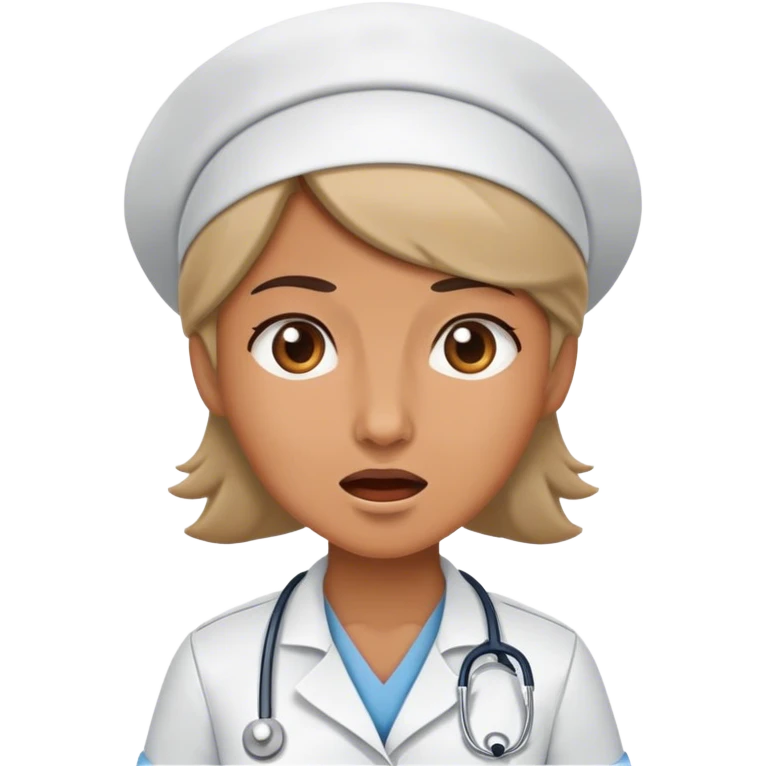 Nurse cussing  emoji