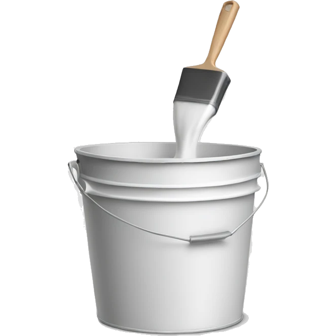 white-paint-bucket-mixing emoji