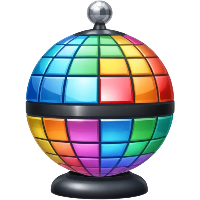 mirrorball emoji