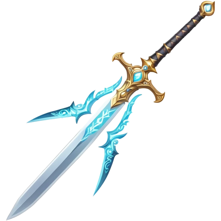 celestial energy magic fated sword emoji
