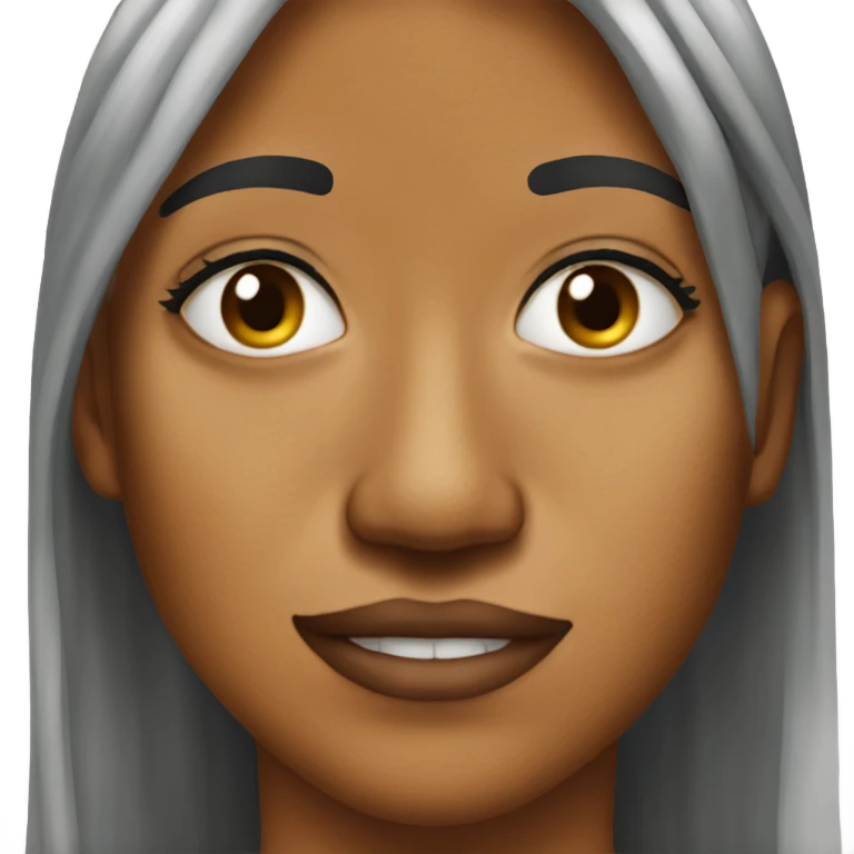 The hyperpigmentation meme emoji