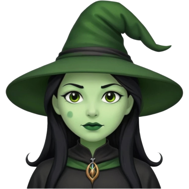 Witch with Green Skin emoji