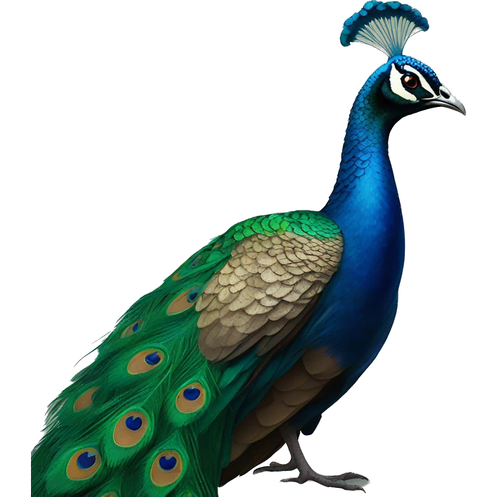 Peacock fea emoji