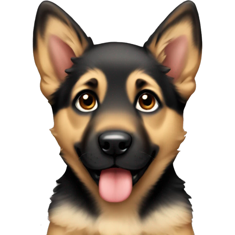 german sheppard puppy emoji