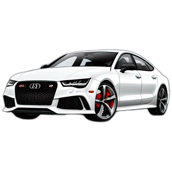 Audi rs7 emoji