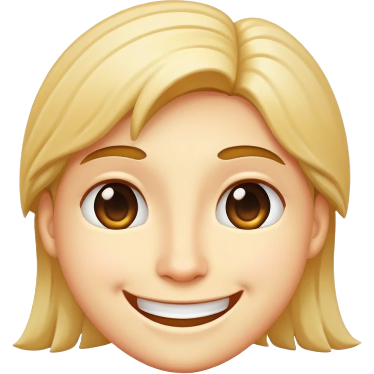 A smile face emoji