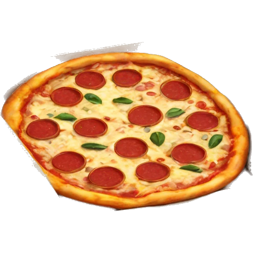 Pizza in a box emoji
