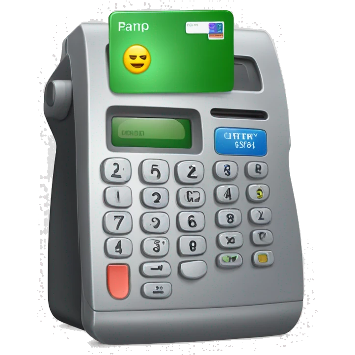 Credit Card Reader emoji