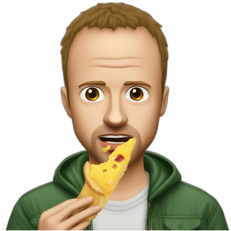 Jesse pinkman eating emoji