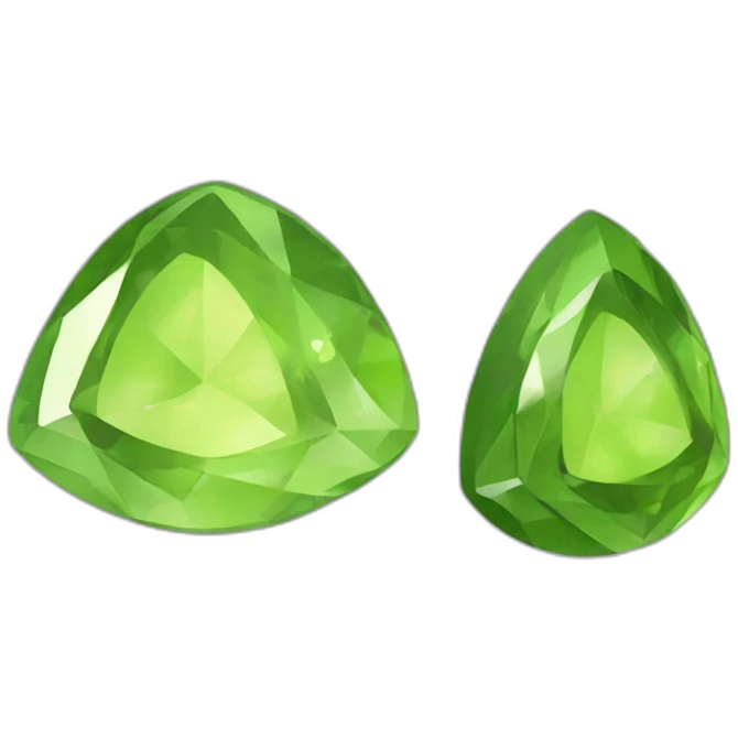 Peridot emoji