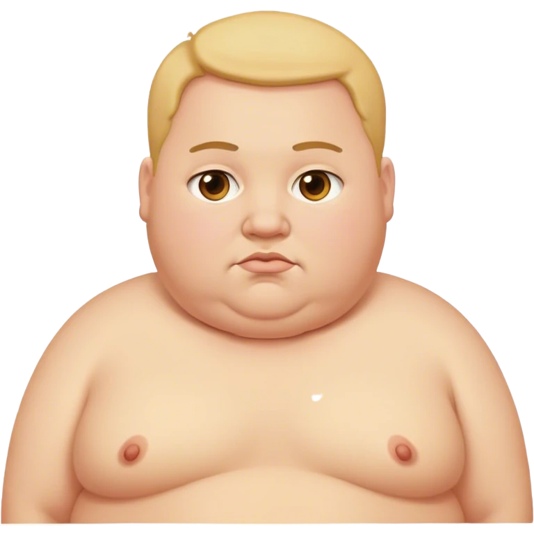 Fat people emoji