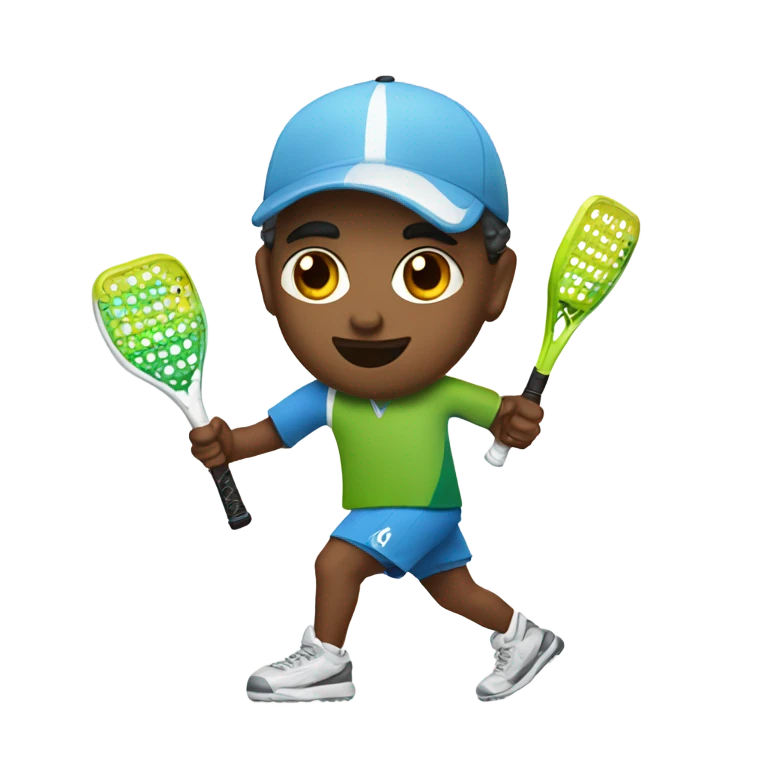 Pickleball player emoji