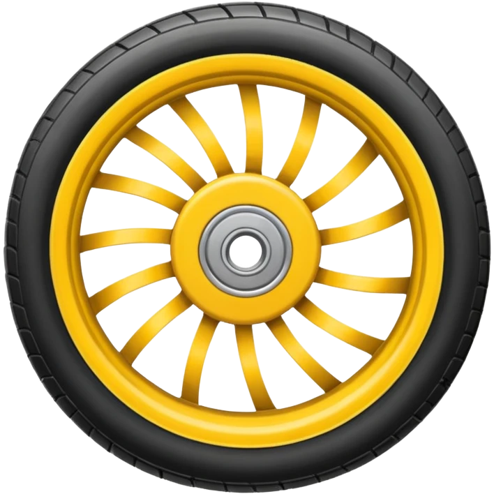 yellow glider wheel emoji