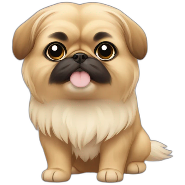 Pekinese emoji