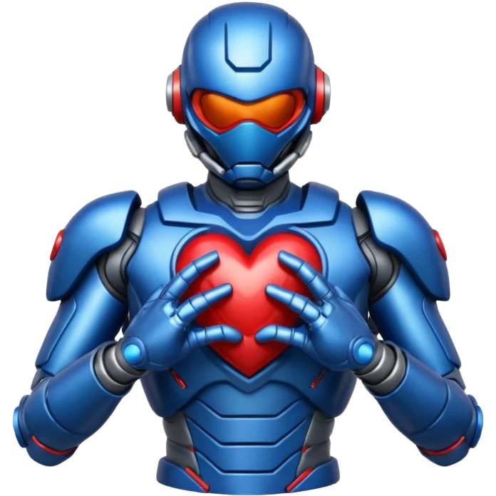 gipsy danger making a heart emoji