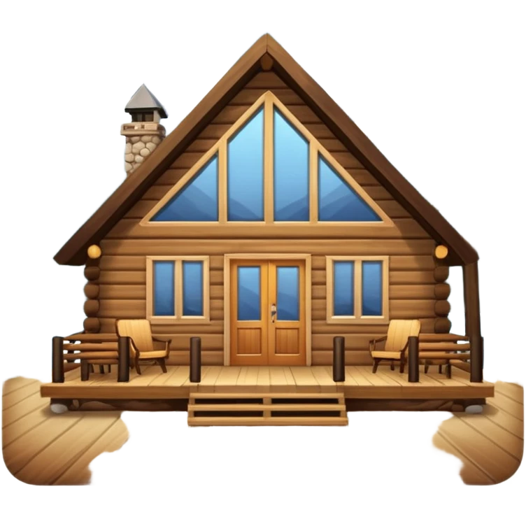 luxury cabin emoji