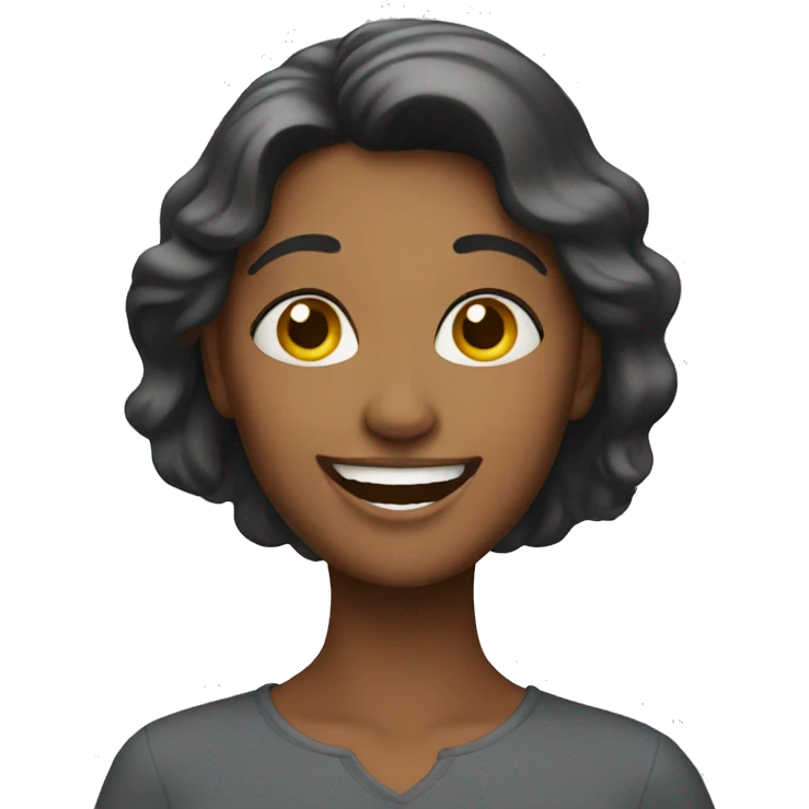 happy woman emoji