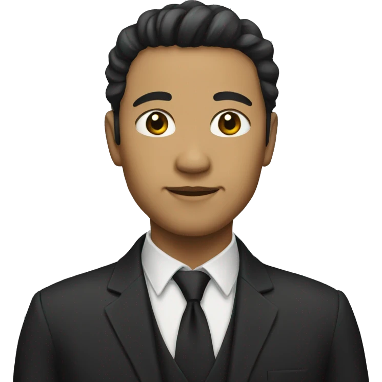 Black Japanese emoji
