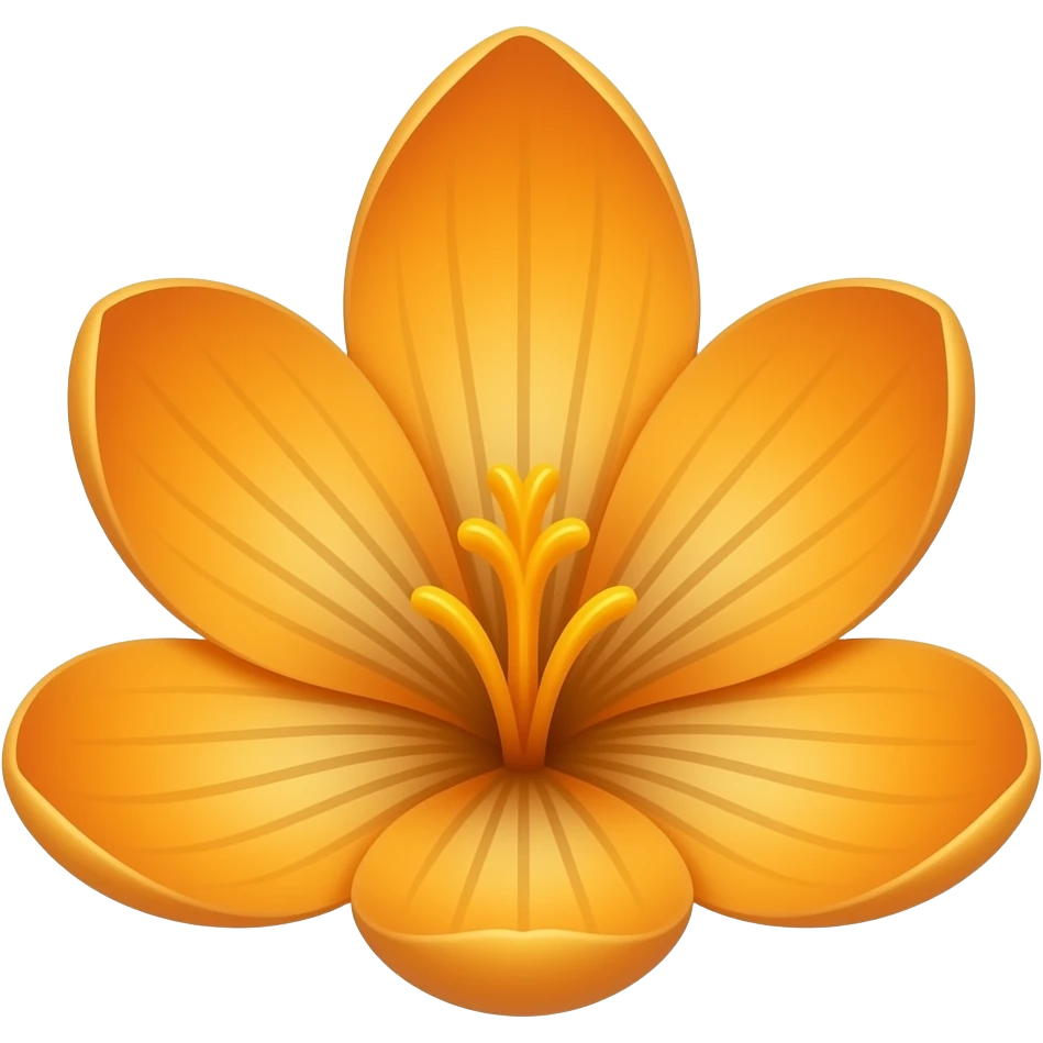 saffron flower emoji