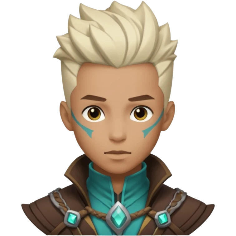 Ekko from the Arcane (a Netflix animation) emoji