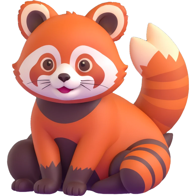 red panda emoji