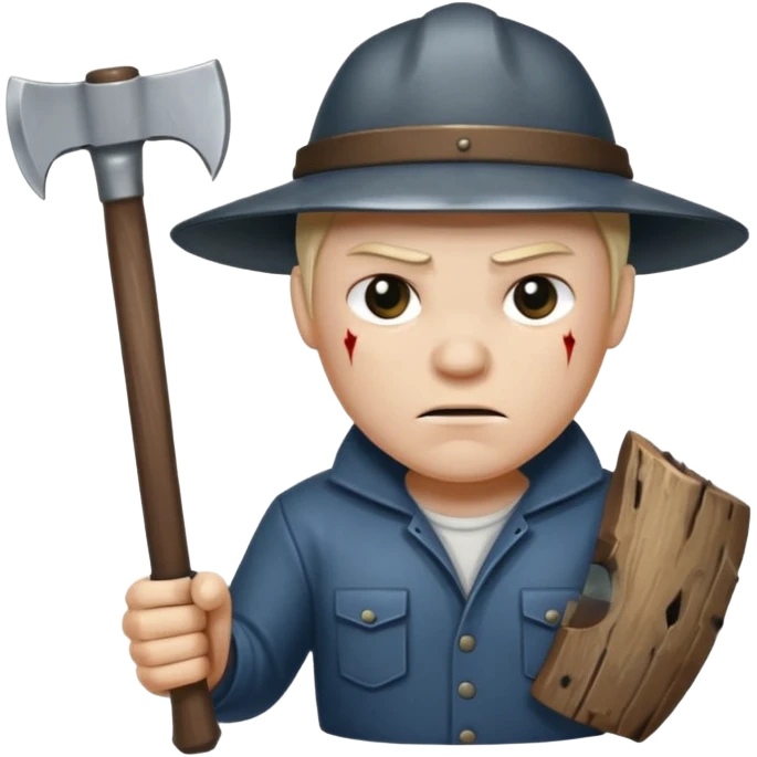 Hatchet man emoji
