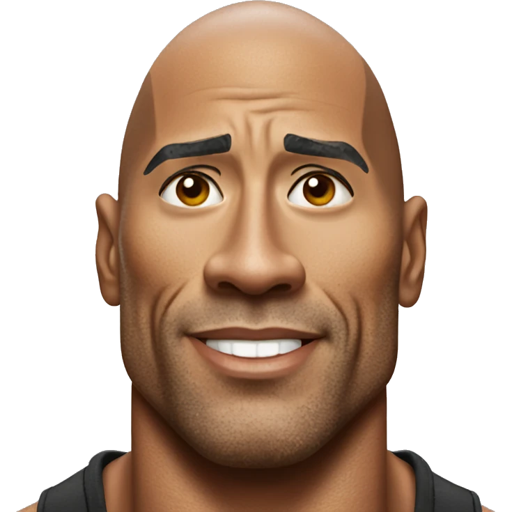 Dwayne the Rock Johnson  emoji