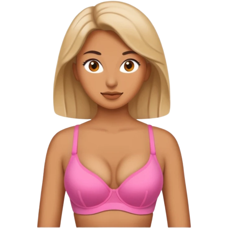 HOT LADY IN BRA emoji